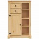 Sonata H Шкаф за баня Corona 70x33x110 см бор масив