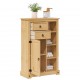 Sonata H Шкаф за баня Corona 70x33x110 см бор масив