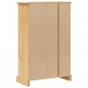 Sonata H Шкаф за баня Corona 70x33x110 см бор масив