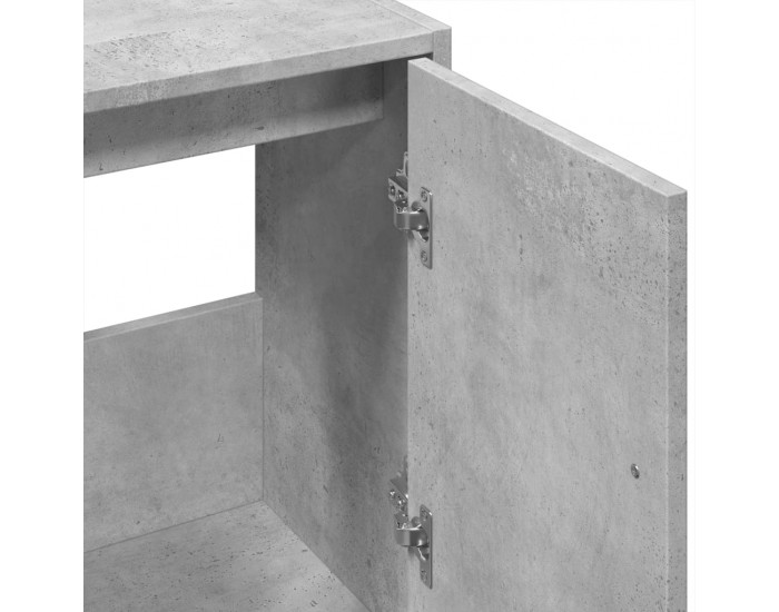 Sonata Dulap de chiuvetă, gri beton, 63x29x55 cm, lemn prelucrat