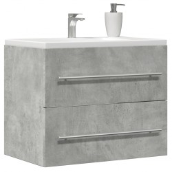 Sonata H Долен шкаф за мивка бетонно сив 60x38,5x48 см инженерно дърво - Seturi