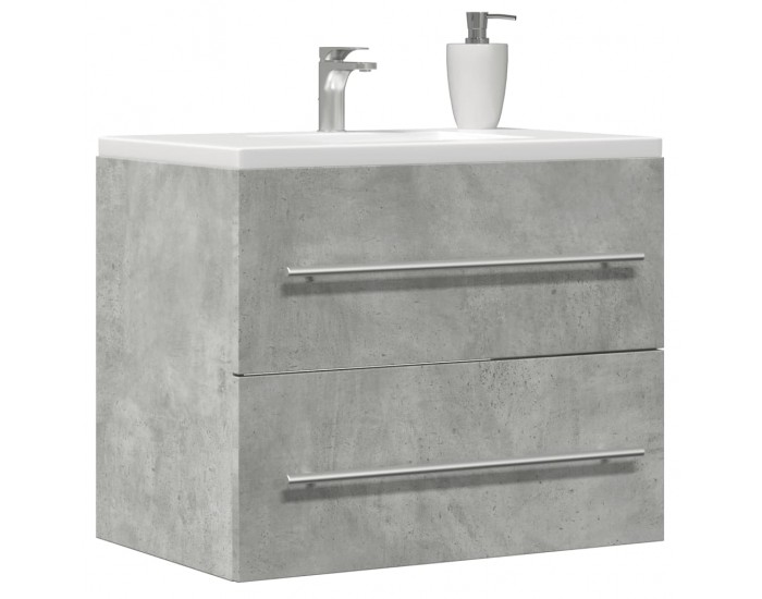 Sonata H Долен шкаф за мивка бетонно сив 60x38,5x48 см инженерно дърво
