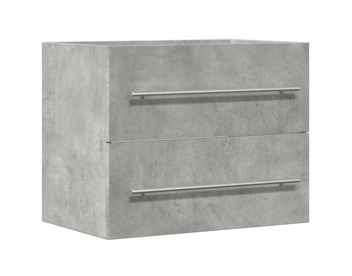 Sonata H Долен шкаф за мивка бетонно сив 60x38,5x48 см инженерно дърво