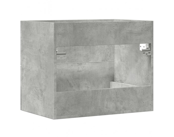 Sonata H Долен шкаф за мивка бетонно сив 60x38,5x48 см инженерно дърво