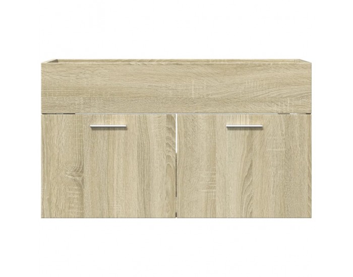 Sonata H Шкаф за мивка за баня дъб сонома 90x38,5x46 см инженерно дърво