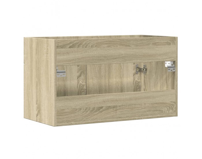 Sonata H Шкаф за мивка за баня дъб сонома 90x38,5x46 см инженерно дърво