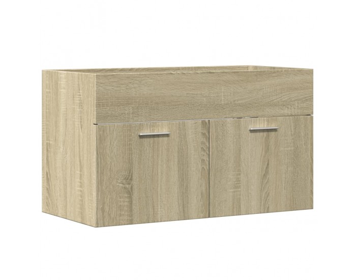 Sonata H Шкаф за мивка за баня дъб сонома 90x38,5x46 см инженерно дърво