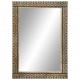 Sonata H Огледало за баня 50x70 см мангово дърво масив и стъкло
