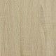 Sonata H Шкаф за мивка за баня, дъб сонома, 80x33x60 см, инженерно дърво
