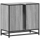 Sonata H Шкаф за мивка в банята Grey Sonoma Инженерна дървесина