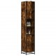 Sonata H Шкаф за баня опушен дъб Обработено дърво и метал