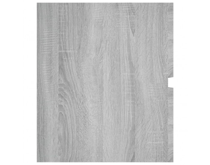 Sonata H Шкаф за мивка, сив сонома, 100x38,5x45 см, инженерно дърво