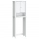 Sonata H Шкаф над тоалетната чиния BERG бял 60x27x164,5 см масивно дърво