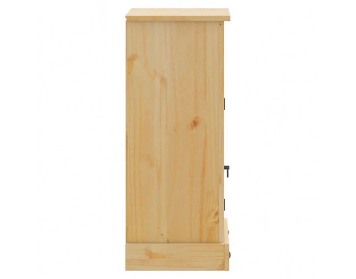 Sonata H Шкаф за баня Corona 45x33x80 см бор масив