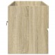 Sonata H Шкаф за мивка за баня дъб сонома 100x38,5x45 см инженерно дърво