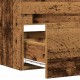 Sonata H Висящ шкаф за баня, старо дърво, 80x38,5x45 см, инженерно дърво