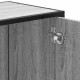 Sonata H Шкаф за мивка в банята Grey Sonoma Инженерна дървесина