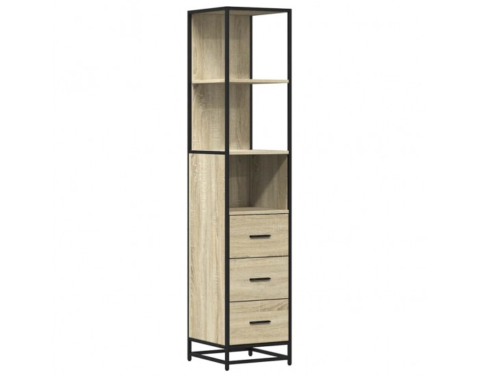 Sonata H Шкаф за баня Сонома дъб 35x37,5x166 cm Инженерна дървесина