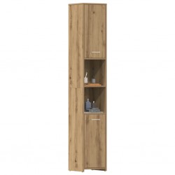 Sonata H Шкаф за баня Artisan Oak 30x30x183,5 cm Инженерна дървесина - Seturi