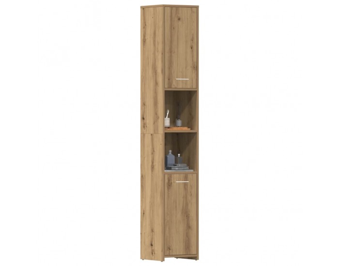Sonata H Шкаф за баня Artisan Oak 30x30x183,5 cm Инженерна дървесина