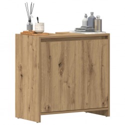 Sonata H Шкаф за мивка за баня, дъб артизан, 60x33x60см, инженерно дърво - Seturi