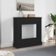 Sonata H Камина Surround Черен дъб 90x30x90 cm Инженерна дървесина