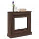 Sonata H Облицовка за камина, кафяв дъб, 90x30x90 см, инженерно дърво