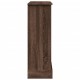 Sonata H Облицовка за камина, кафяв дъб, 90x30x90 см, инженерно дърво