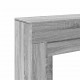 Sonata H Облицовка за камина сив сонома 100x30x87,5 см инженерно дърво