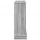 Sonata H Облицовка за камина сив сонома 100x30x87,5 см инженерно дърво