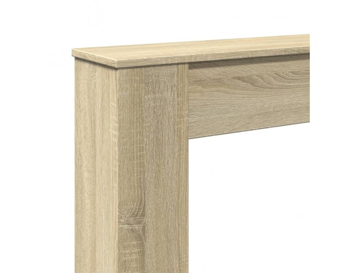 Sonata H Облицовка за камина сонома дъб 100x20x100 см инженерно дърво