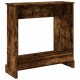 Sonata H Облицовка за камина, опушен дъб, 90x30x90 см, инженерно дърво