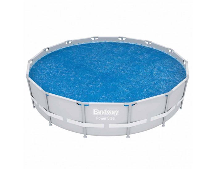 Bestway Соларно покривало за басейн Flowclear, 427 см