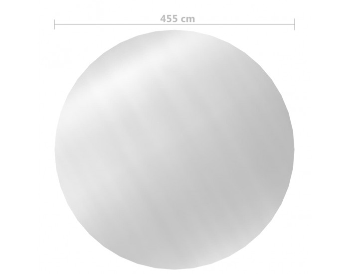 Sonata H Покривало за басейн, сребристо, 455 см, PE