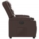 Sonata H Електрически наклоняем стол, кафяв, изкуствена кожа