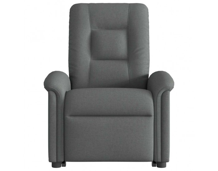 Sonata H Изправящ масажен реклайнер стол,тъмносив, текстил
