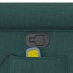 Sonata Fotoliu de masaj rabatabil, verde închis, material textil