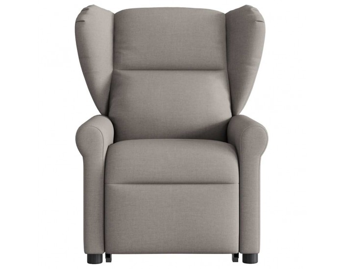 Sonata Fotoliu rabatabil cu ridicare pe verticală, gri taupe, textil
