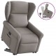 Sonata Fotoliu rabatabil cu ridicare pe verticală, gri taupe, textil