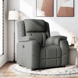 Sonata Fotoliu rabatabil, gri închis, material textil