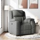 Sonata Fotoliu rabatabil, gri închis, material textil