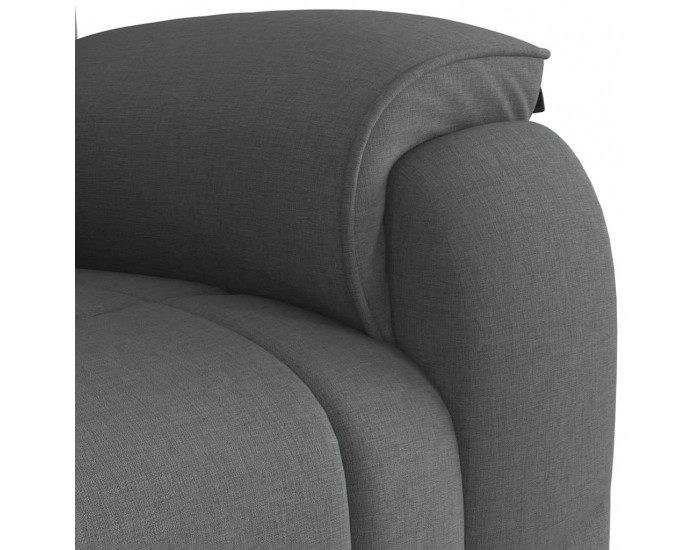 Sonata Fotoliu rabatabil, gri închis, material textil