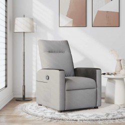Sonata H Recliner Chair Cloud Grey Fabric - Fotolii