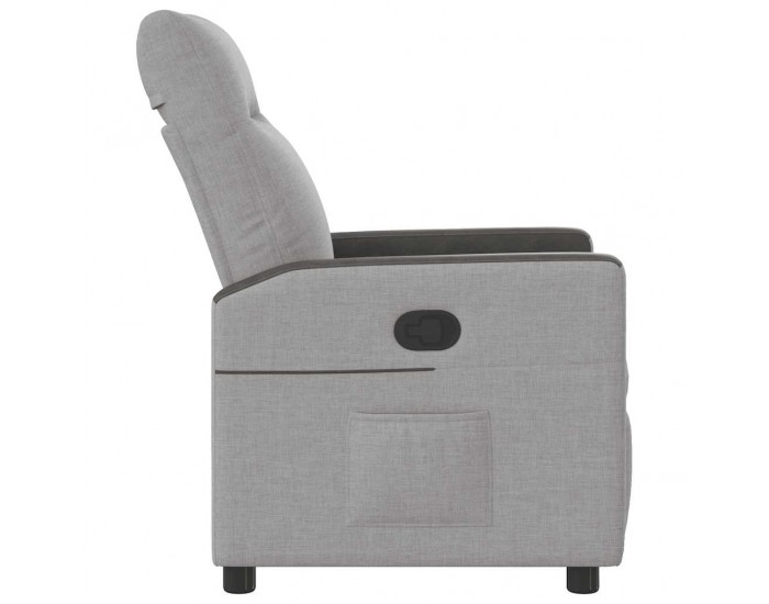 Sonata H Recliner Chair Cloud Grey Fabric