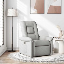 Sonata H Recliner Chair Cloud Grey Fabric - Fotolii