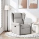 Sonata H Recliner Chair Cloud Grey Fabric