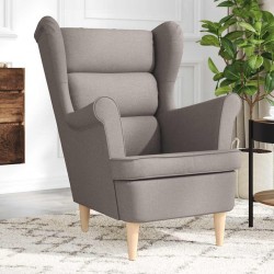 Sonata H Фотьойл Taupe 74x84x100 cm Fabric - Fotolii