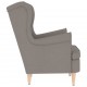 Sonata H Фотьойл Taupe 74x84x100 cm Fabric