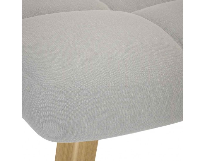 Sonata H Релаксиращ стол с табуретка за крака Cloud Grey Fabric