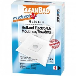 Резервни Торбички за Прахосмукачка Scanpart M 130 LG 6 LG 4UD - Mici electrocasnice